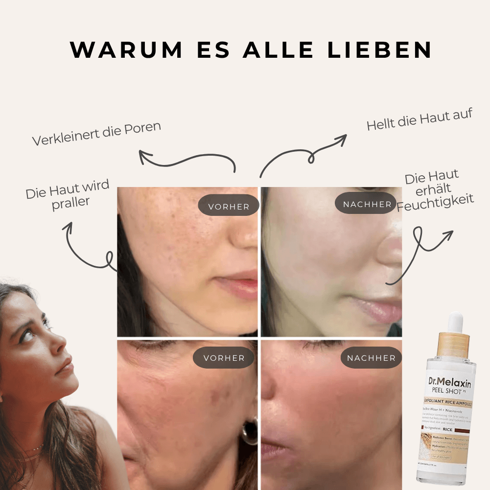 Dr. Melaxin Peel Shot Glow Rice Ampoule Duo – Das koreanische Peeling, dass alle lieben
