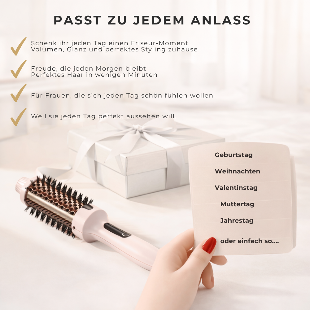 Blowout Boost Thermobürste – Glanz ohne Frizz