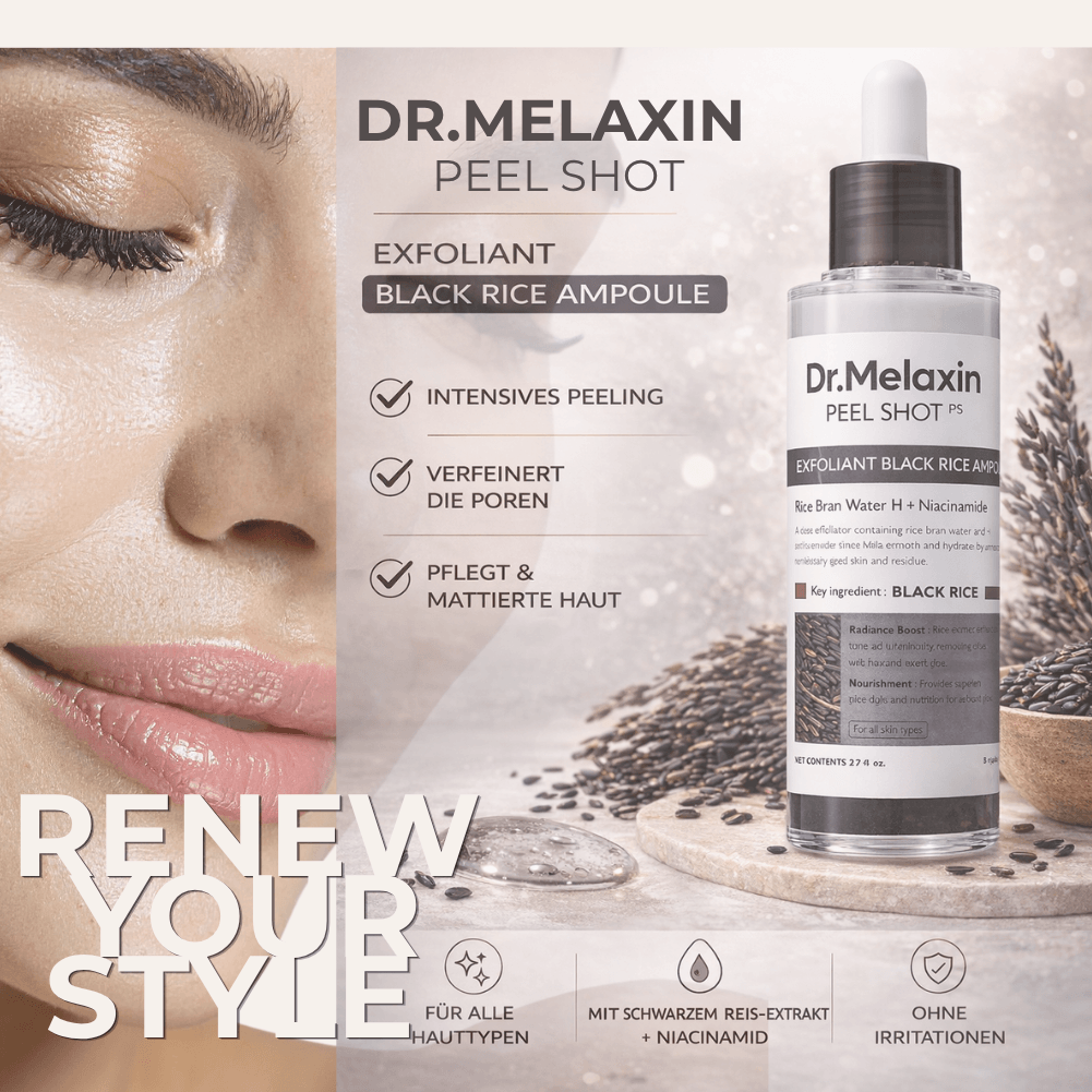 Dr. Melaxin Peel Shot Glow Rice Ampoule Duo – Das koreanische Peeling, dass alle lieben