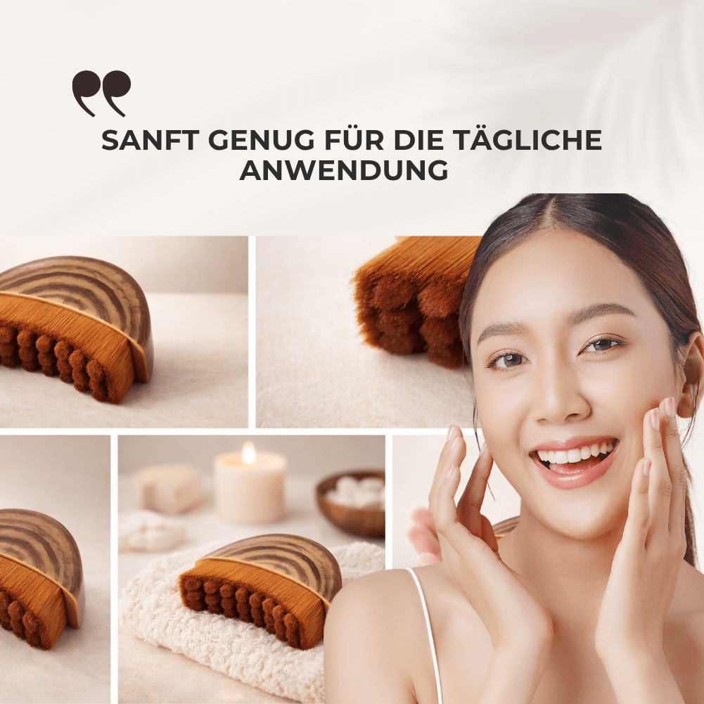 Lymphdrainage Gesichtsbürste – Definiertes  Gesicht in 5 Minuten